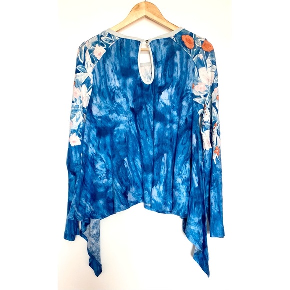 2/$25 Anthropologie Meadow Rue Floral Shirt - Picture 5 of 6